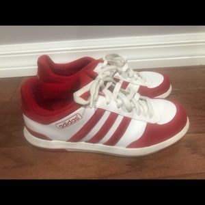 Red Adidas Tennis Shoes